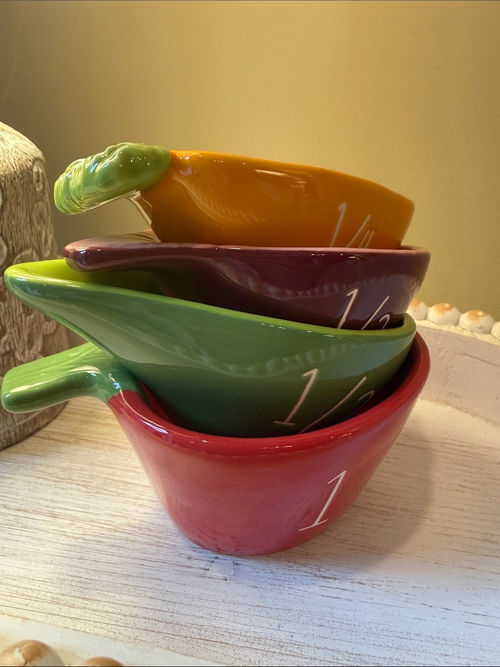 🥕🍅🥑 Rae Dunn Vegetable Measuring Cups